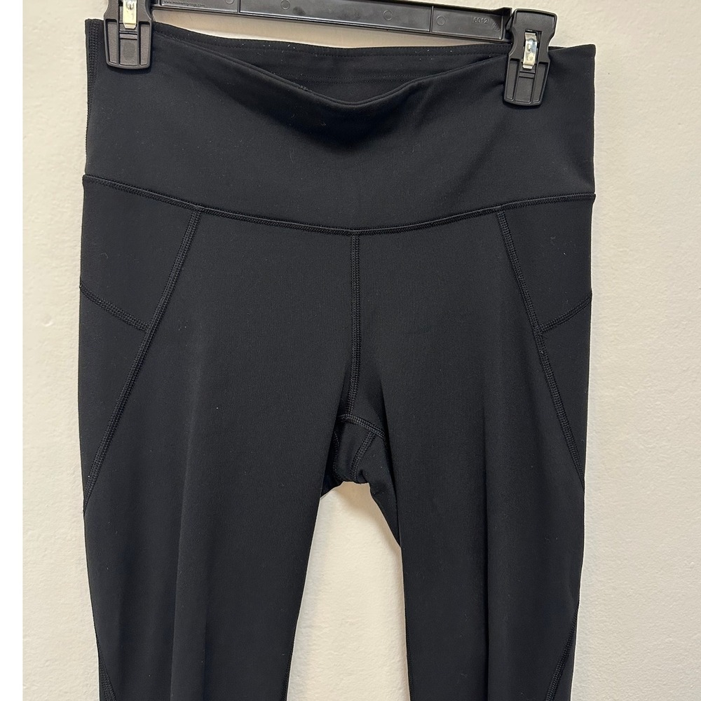 Athleta Black High Rise Workout Leggings Pockets Athletic Activewear, Size Small - Picture 4 of 7